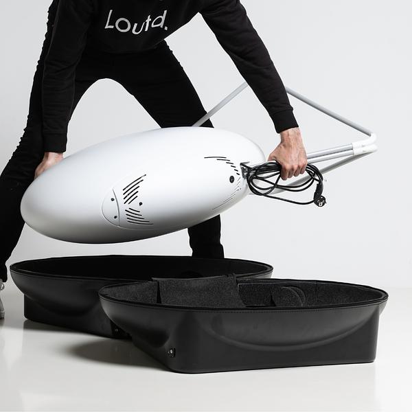 Loutd_musegg Digital High End Speaker Unpacking Schritt 5: Nimm das Musegg aus dem Transport Case.