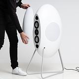 Loutd_musegg Digital High End Speaker Unpacking Schritt 6: Befestige den Front-Grill.